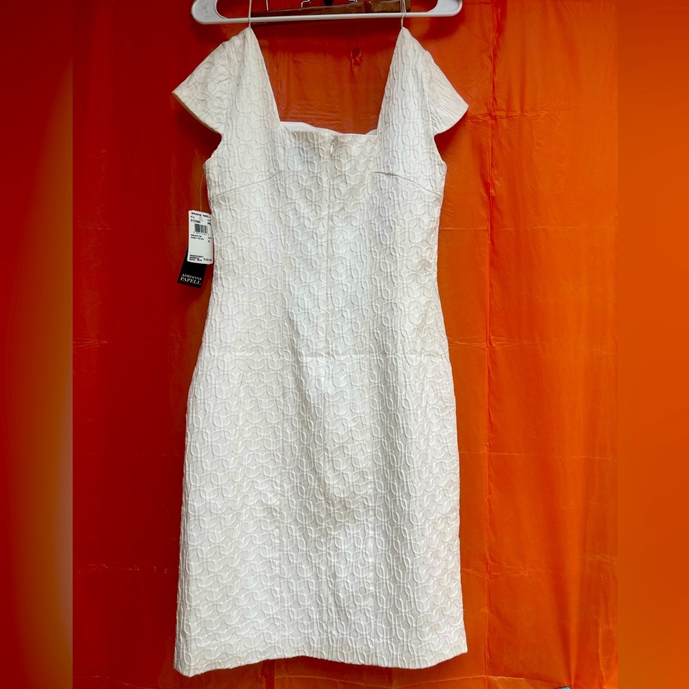 NWT ADRIANNA PAPELL Size 4 off white - Picture 8 of 15